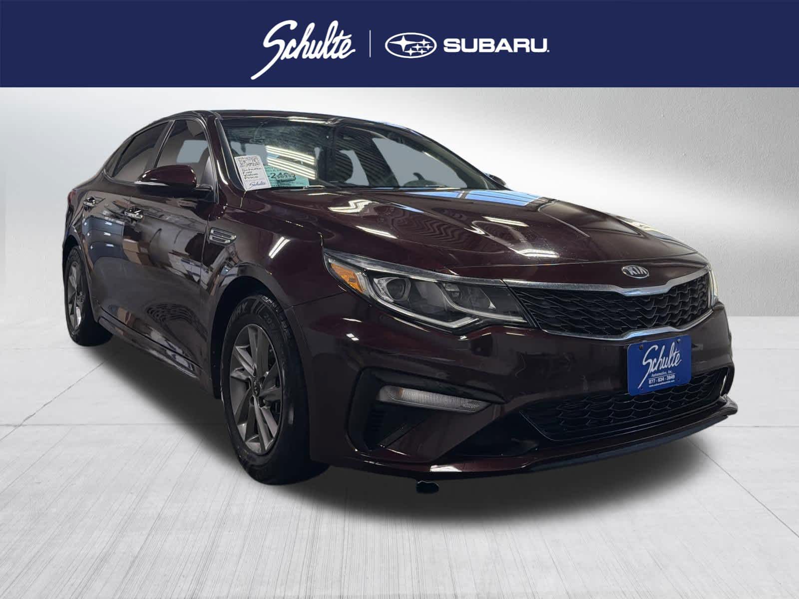 Purple 2019 Kia Optima LX FWD Sedan Front-Wheel Drive Automatic