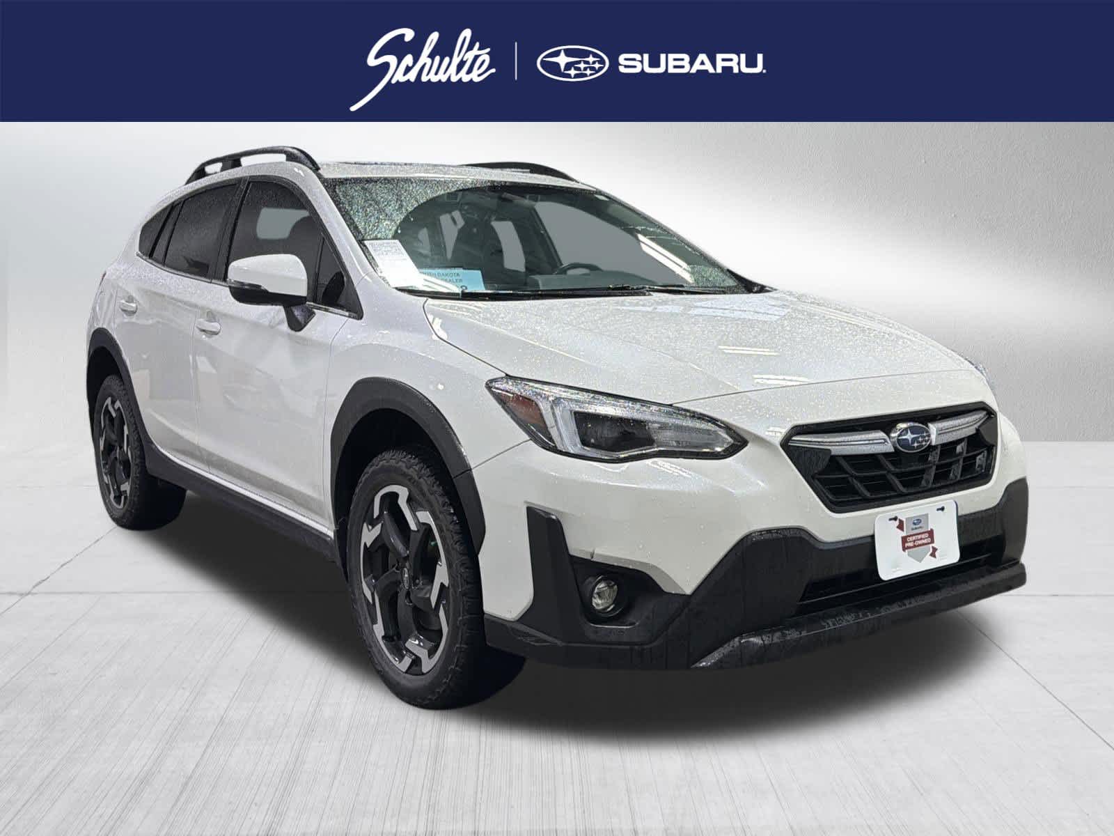 Crystal White Pearl 2021 Subaru Crosstrek Limited AWD SUV / Crossover All-Wheel Drive Continuously Variable Transmission