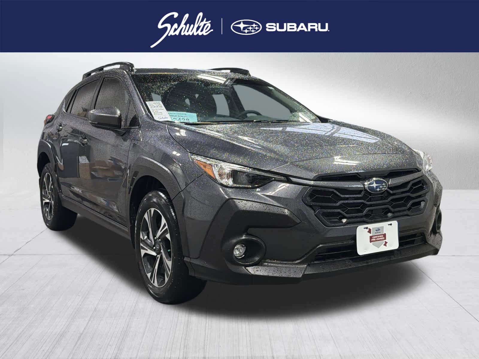 Magnetite Gray Metallic 2024 Subaru Crosstrek Premium AWD SUV / Crossover All-Wheel Drive Continuously Variable Transmission