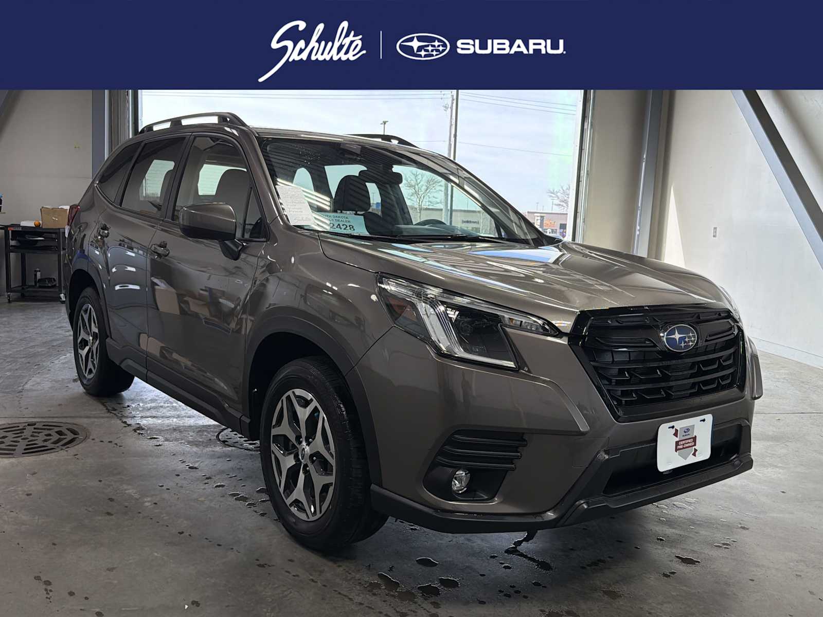 Brilliant Bronze Metallic 2024 Subaru Forester Premium Crossover AWD SUV / Crossover All-Wheel Drive Continuously Variable Transmission
