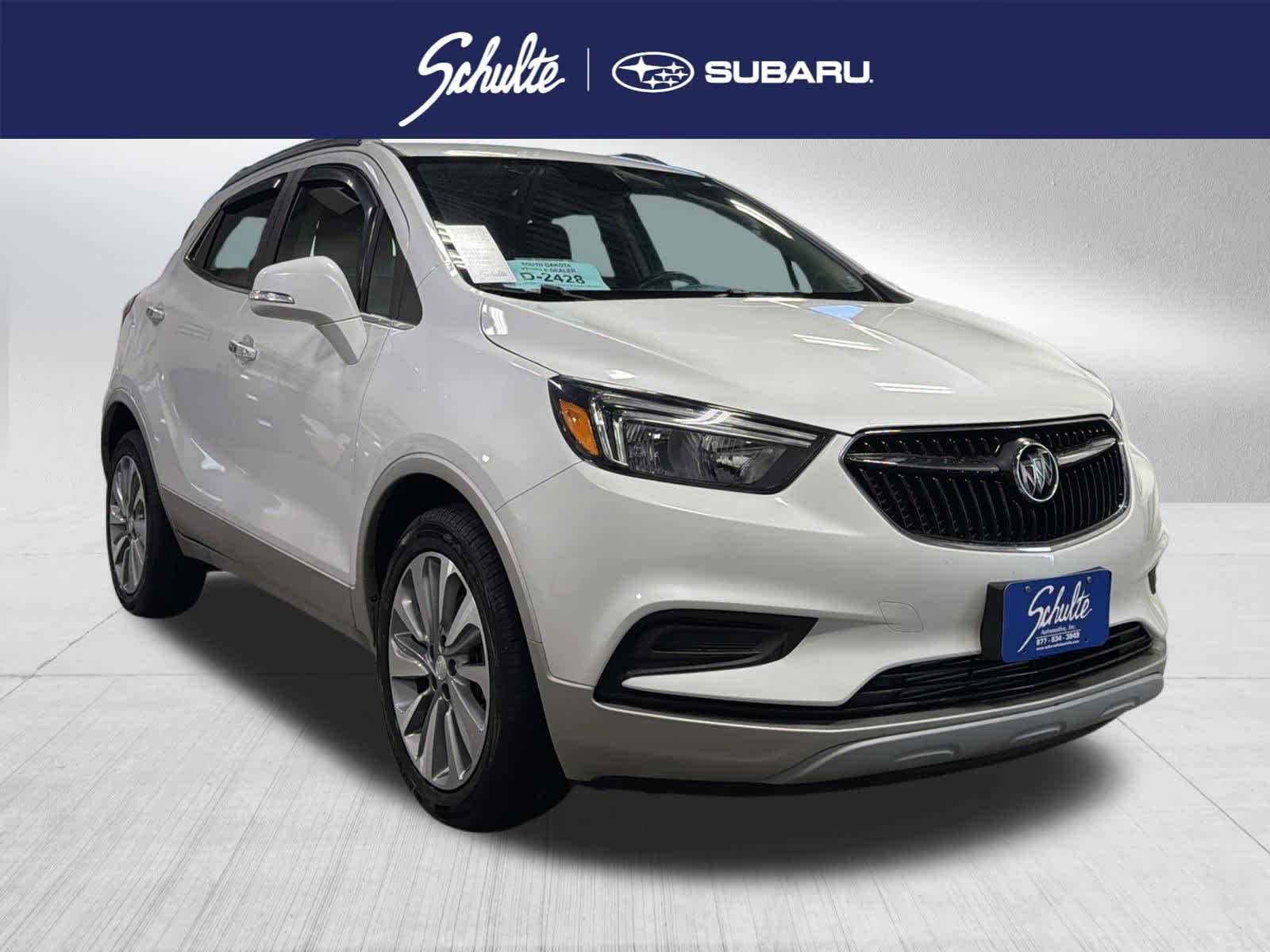 White Frost Tricoat 2018 Buick Encore Preferred FWD SUV / Crossover Front-Wheel Drive 6-Speed Automatic