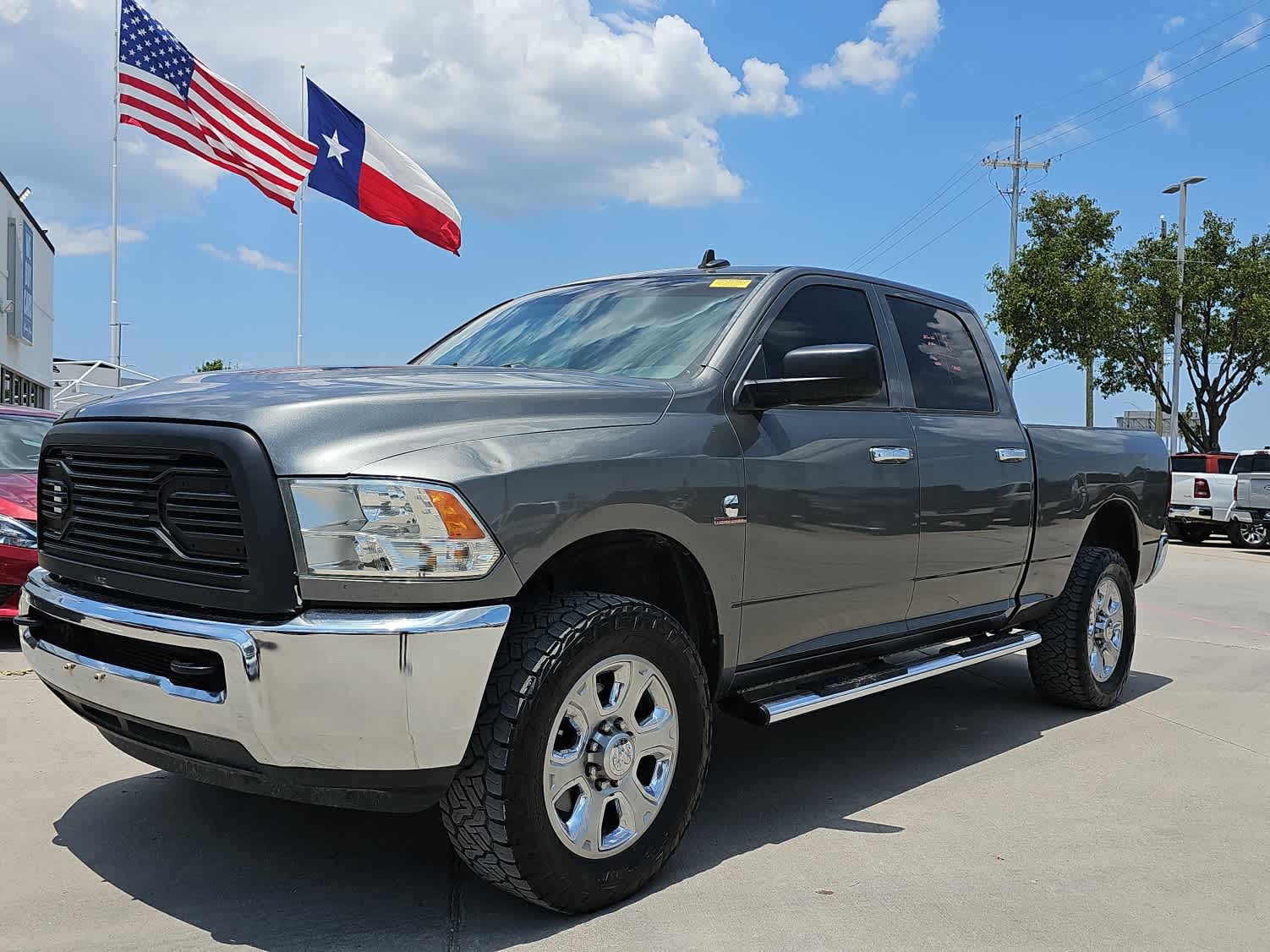 Mineral Gray Metallic 2013 RAM 2500 Pickup Truck Four-Wheel Drive 6-Speed Automatic