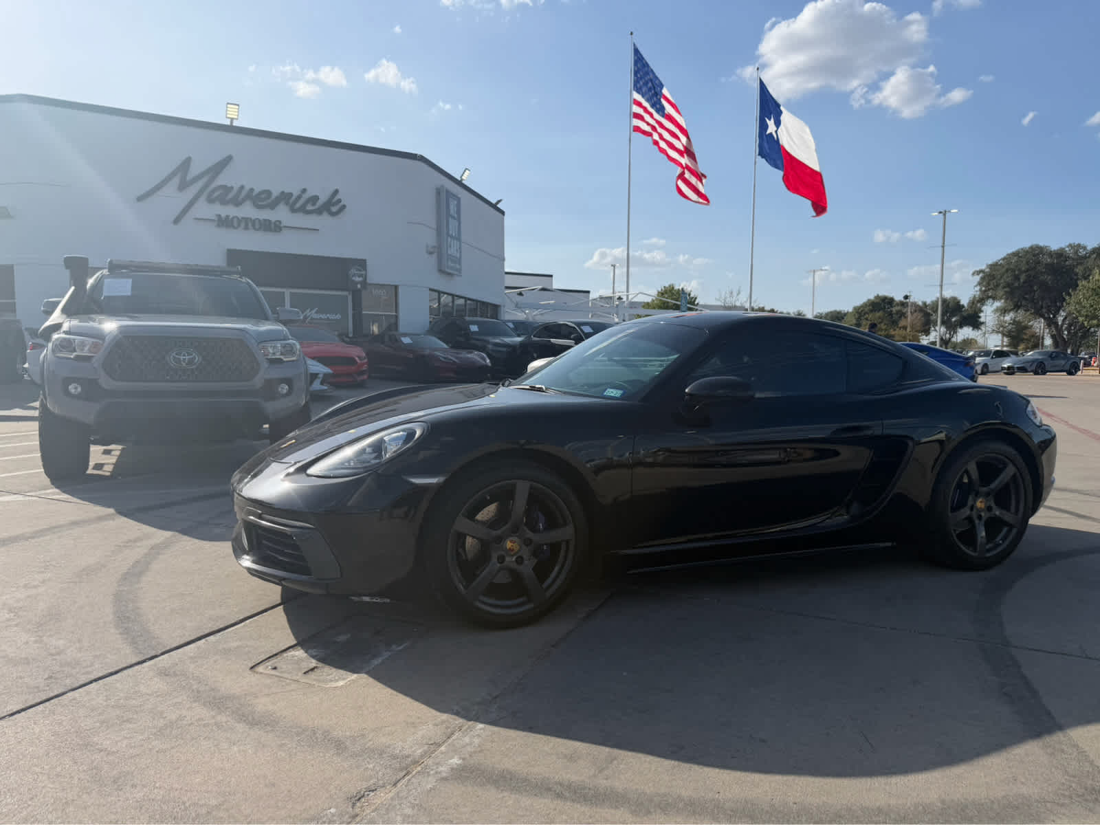 Black 2019 Porsche 718 Cayman Coupe Rear-Wheel Drive Automatic