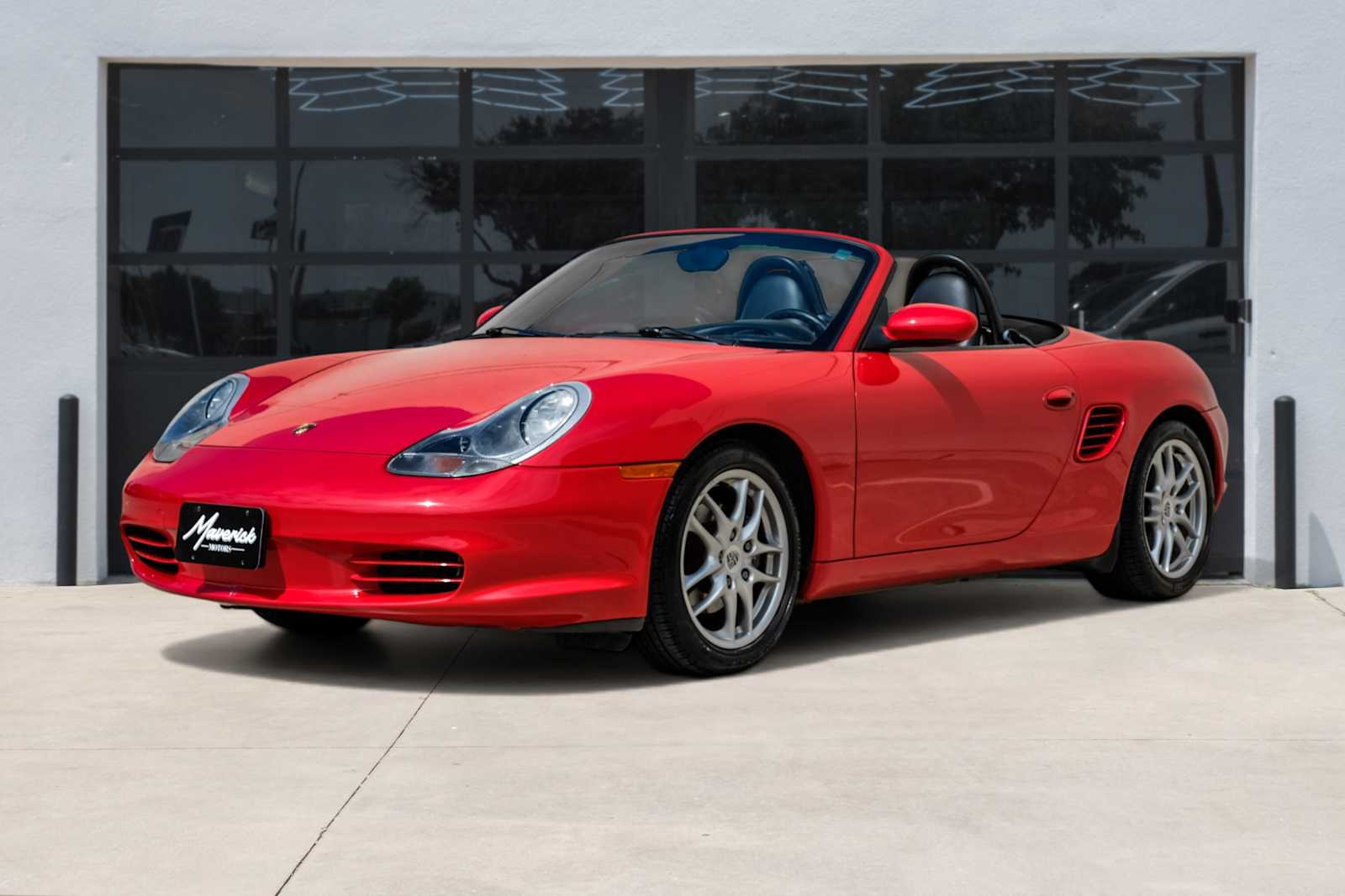 Carmon Red Metallic 2004 Porsche Boxster Base Convertible Rear-Wheel Drive 6-Speed Manual