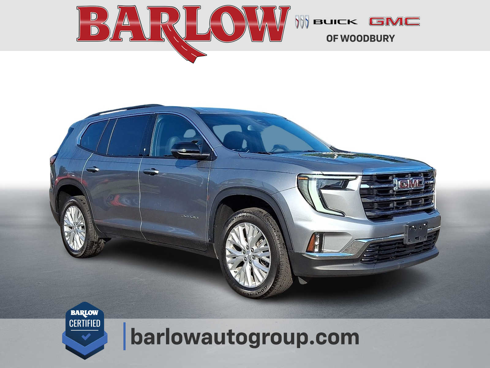 Sterling Metallic 2024 GMC Acadia SUV / Crossover Front-Wheel Drive 8-Speed Automatic