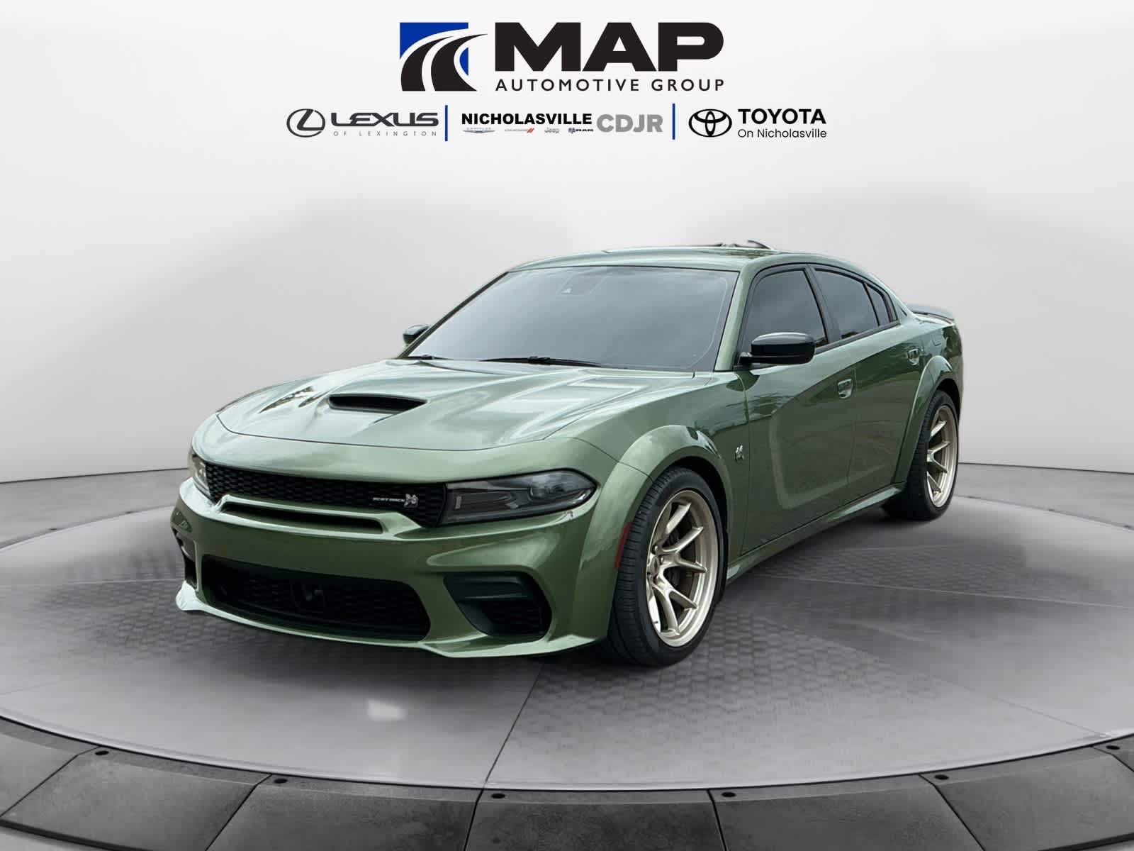 F8 Green 2023 Dodge Charger Sedan Rear-Wheel Drive 8-Speed Automatic