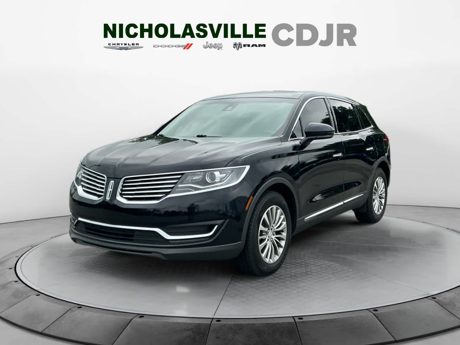 Black Velvet 2017 Lincoln MKX SUV / Crossover Front-Wheel Drive 6-Speed Automatic