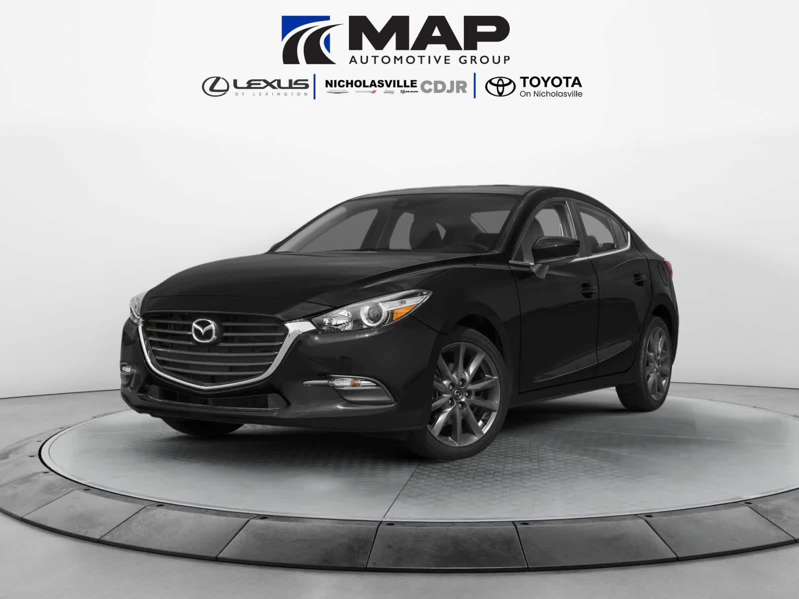 Jet Black Mica 2018 Mazda MAZDA3 Sedan Front-Wheel Drive 6-Speed Automatic