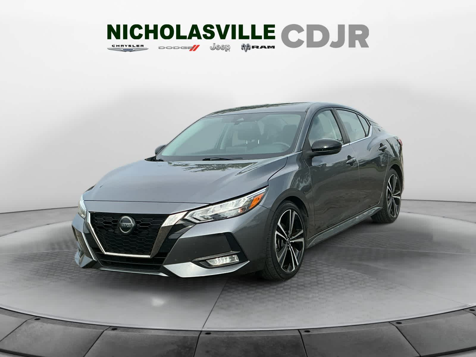 Gray (Gun Metallic) 2021 Nissan Sentra Sedan Front-Wheel Drive Continuously Variable Transmission