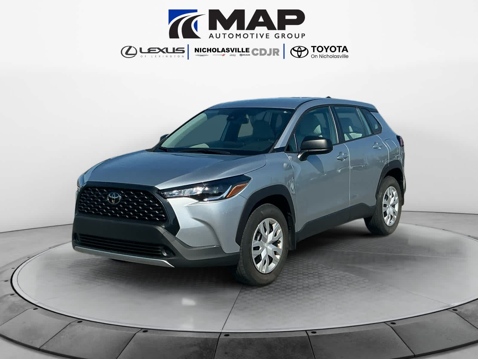 Sonic Silver 2022 Toyota Corolla Cross L FWD SUV / Crossover Front-Wheel Drive Continuously Variable Transmission