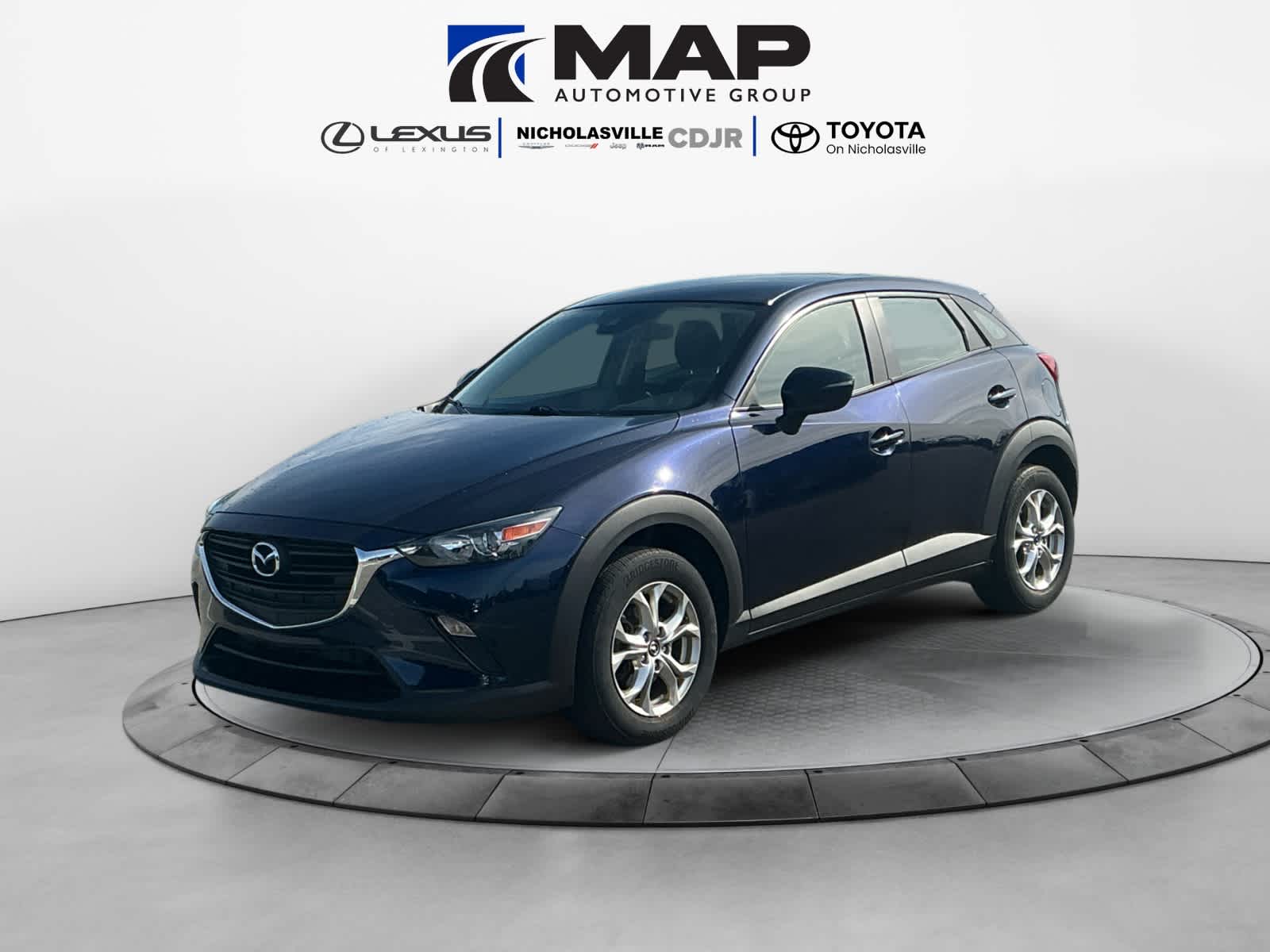 DEEP CRYSTAL BLUE MICA 2019 Mazda CX-3 Sport FWD SUV / Crossover Front-Wheel Drive 6-Speed Automatic