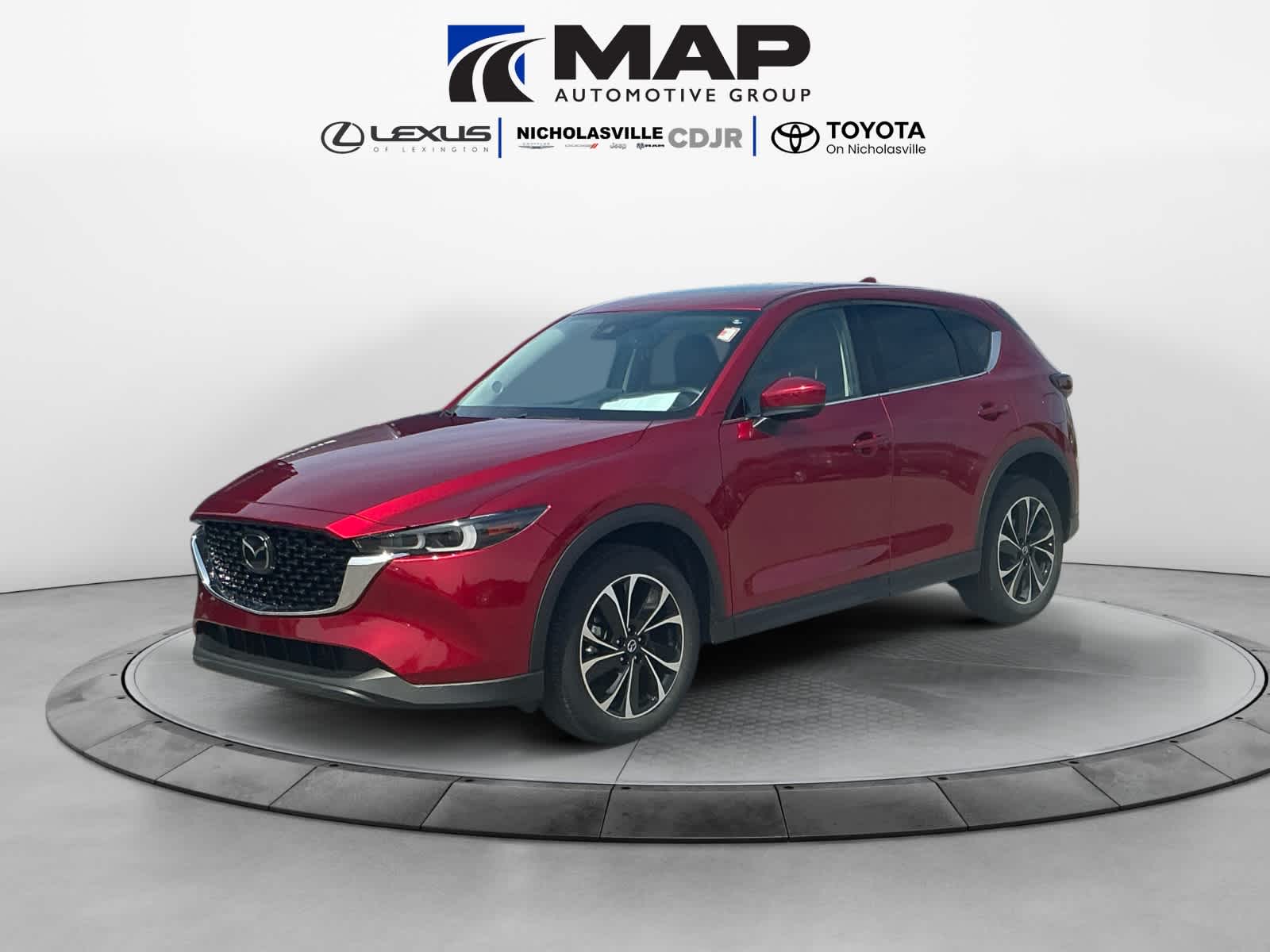 Soul Red Crystal Metallic 2023 Mazda CX-5 2.5 S Premium Plus AWD SUV / Crossover All-Wheel Drive 6-Speed Automatic