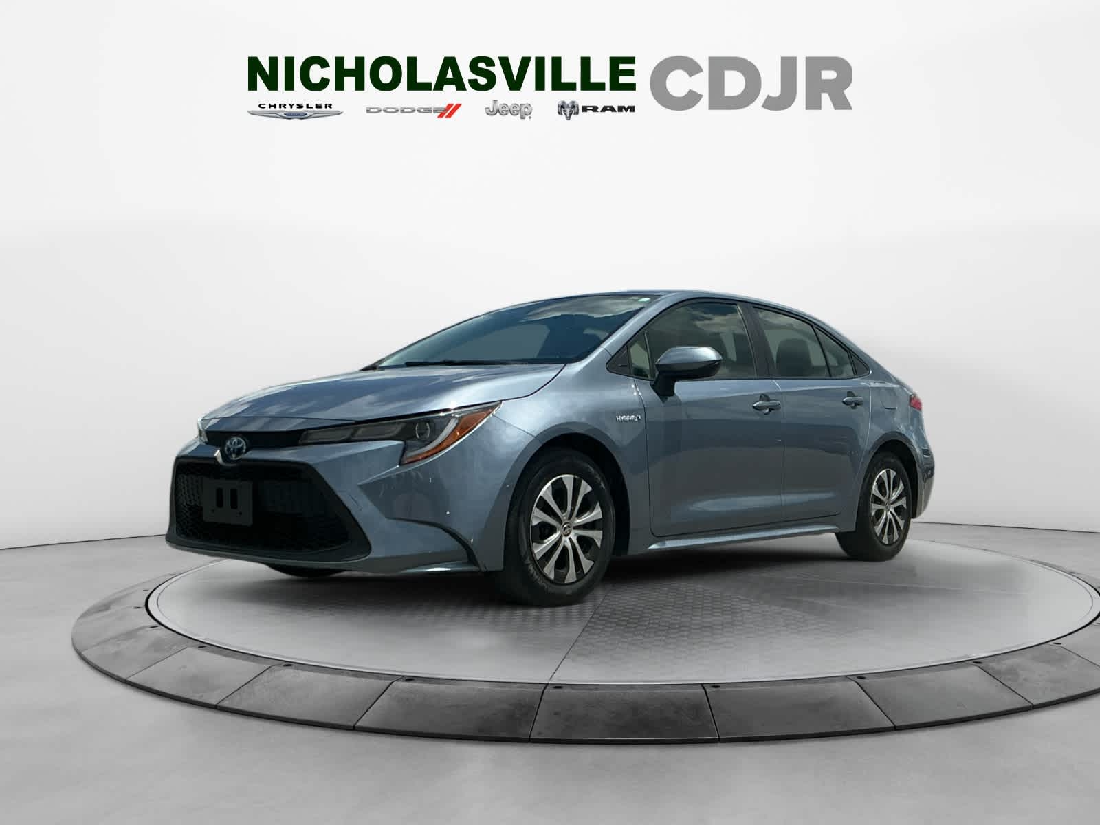 Celestite 2021 Toyota Corolla Hybrid Sedan Front-Wheel Drive Continuously Variable Transmission