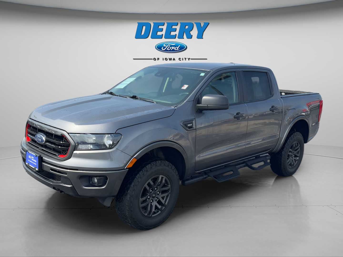 Carbonized Gray 2022 Ford Ranger XLT SuperCrew 4WD Pickup Truck Four-Wheel Drive Automatic