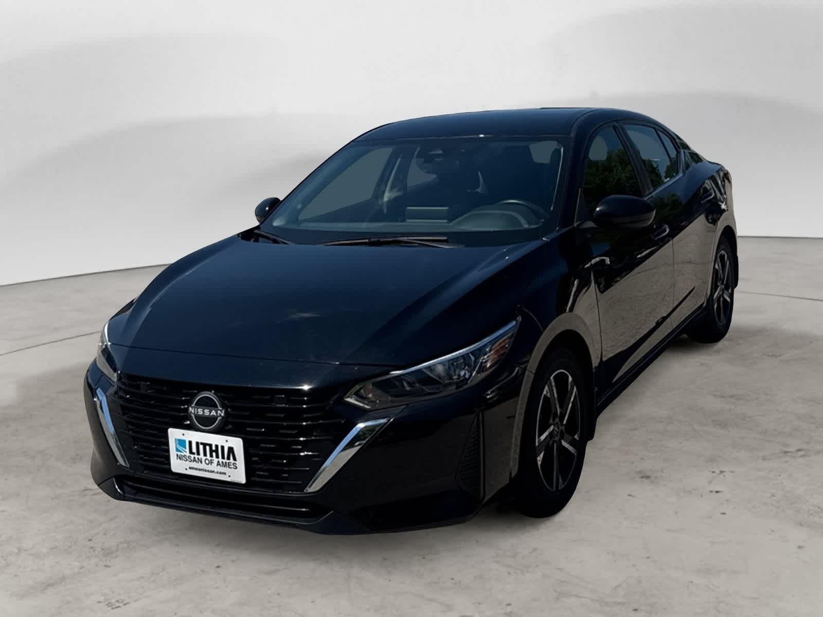 BLK/Black 2024 Nissan Sentra Sedan Front-Wheel Drive Continuously Variable Transmission