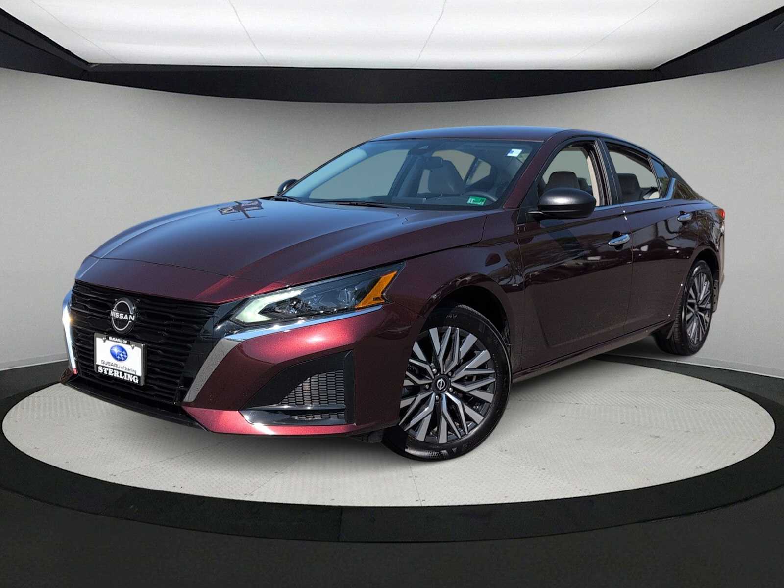 Red 2024 Nissan Altima 2.5 SV AWD Sedan All-Wheel Drive Continuously Variable Transmission