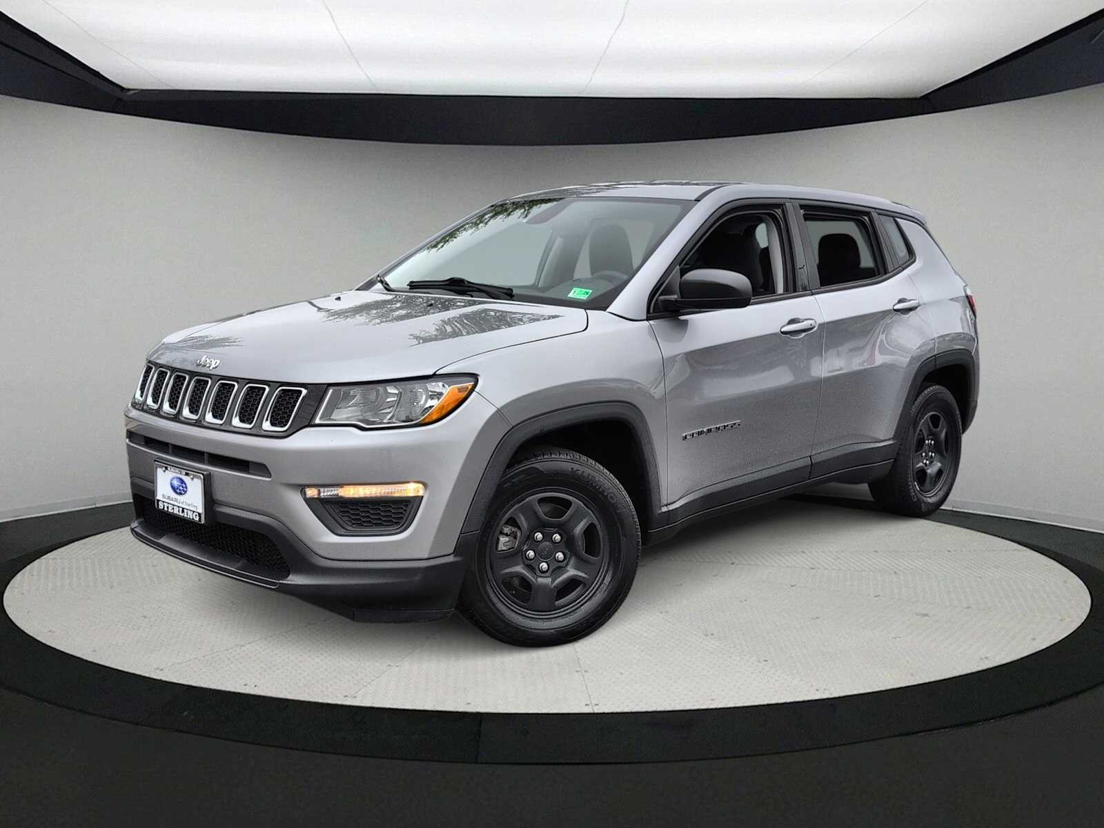 Silver 2019 Jeep Compass Sport FWD SUV / Crossover Front-Wheel Drive Automatic