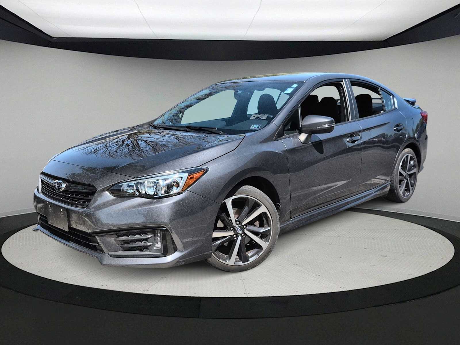 Gray 2020 Subaru Impreza 2.0i Sport Sedan AWD Sedan All-Wheel Drive Continuously Variable Transmission