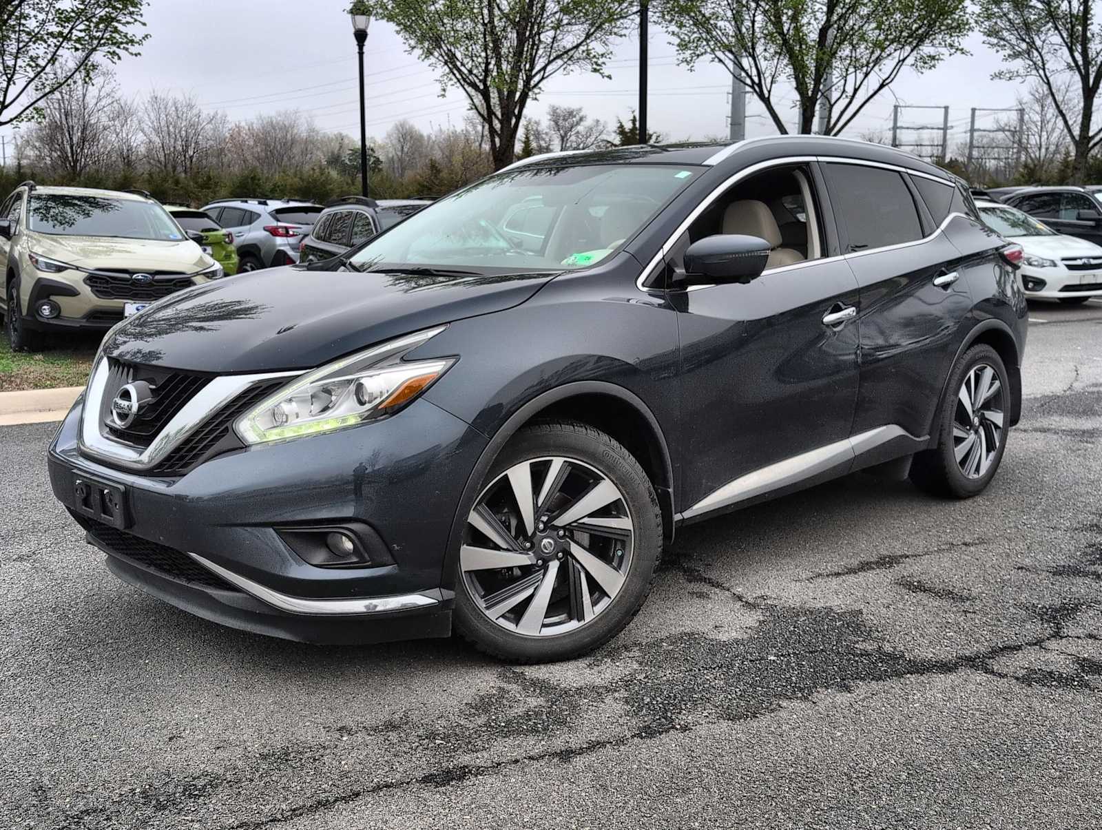 Blue 2016 Nissan Murano Platinum AWD SUV / Crossover All-Wheel Drive Continuously Variable Transmission