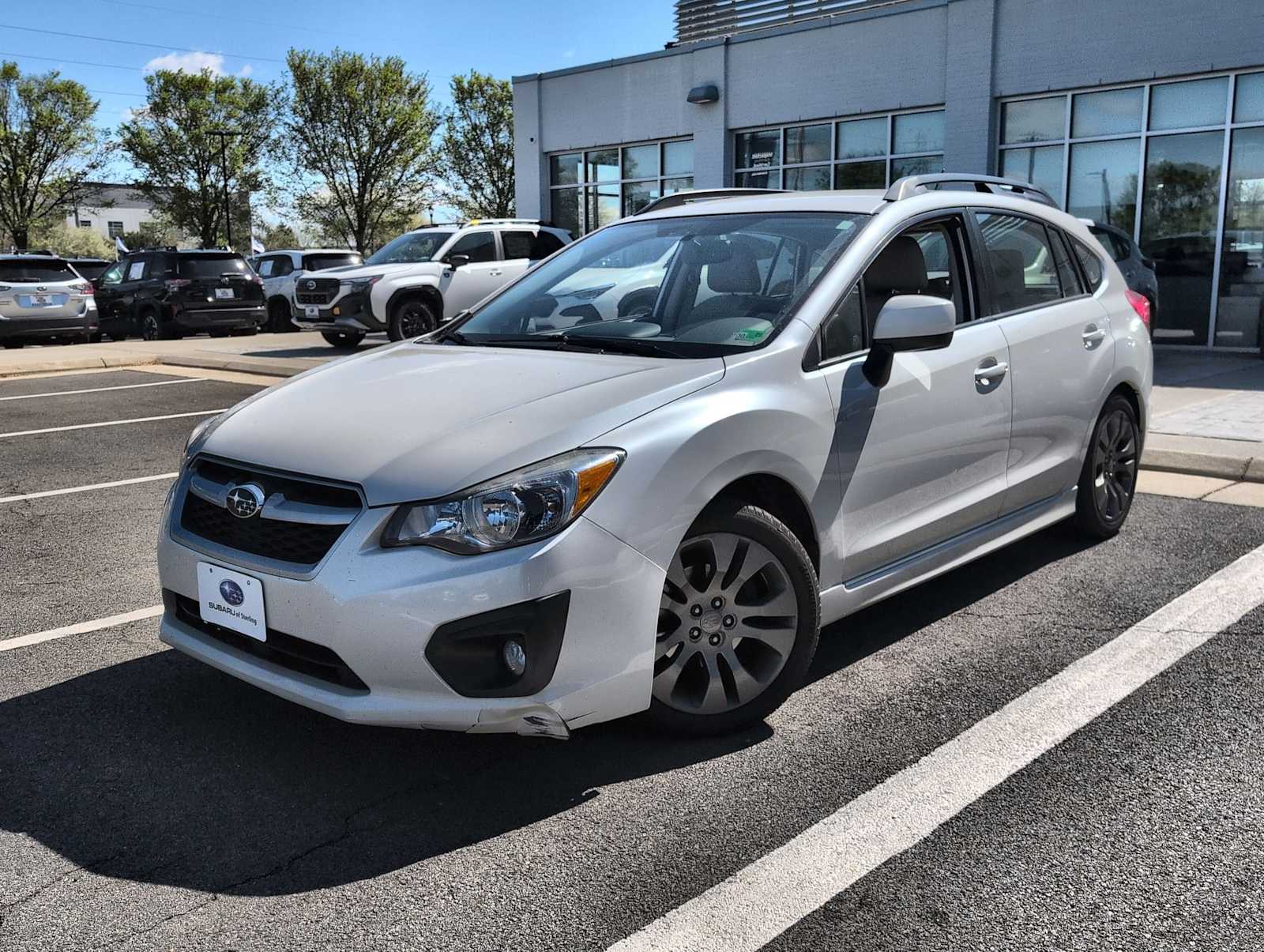 White 2013 Subaru Impreza 2.0i Sport Limited Hatchback Hatchback All-Wheel Drive Continuously Variable Transmission