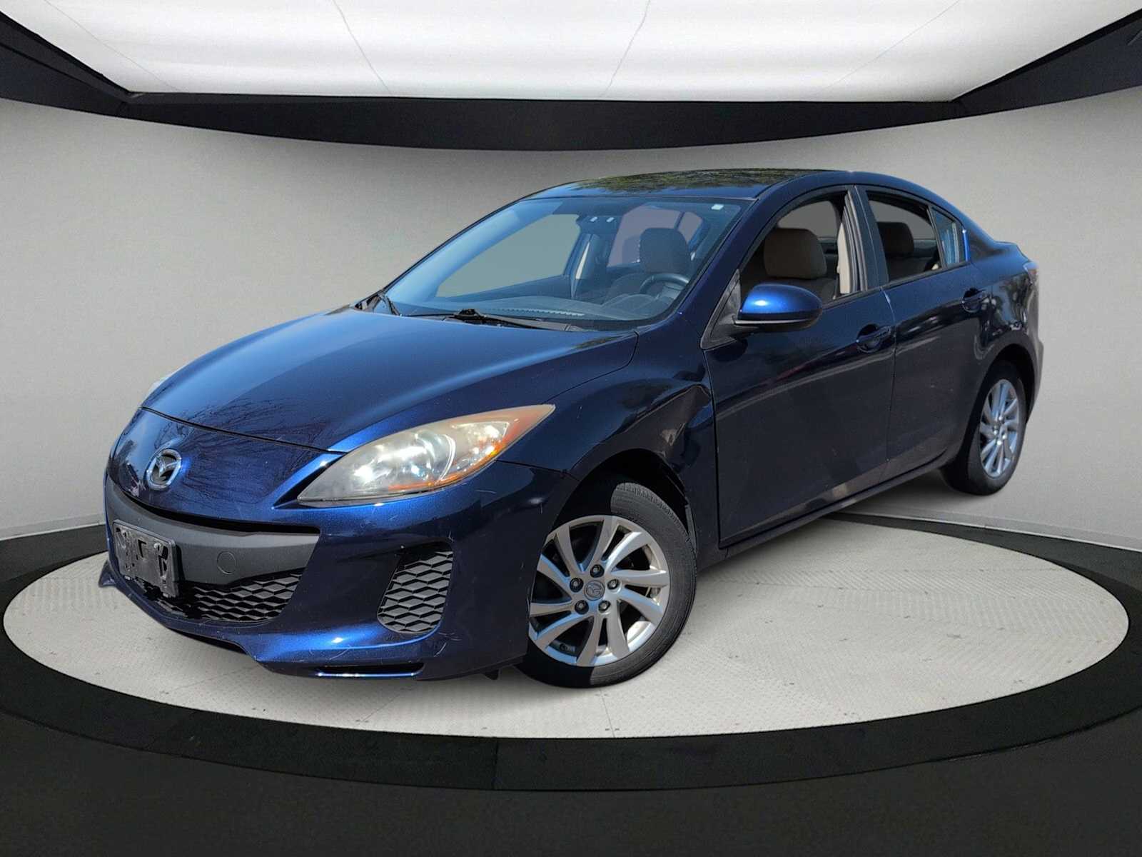 Blue 2012 Mazda MAZDA3 i Touring Sedan Front-Wheel Drive Automatic