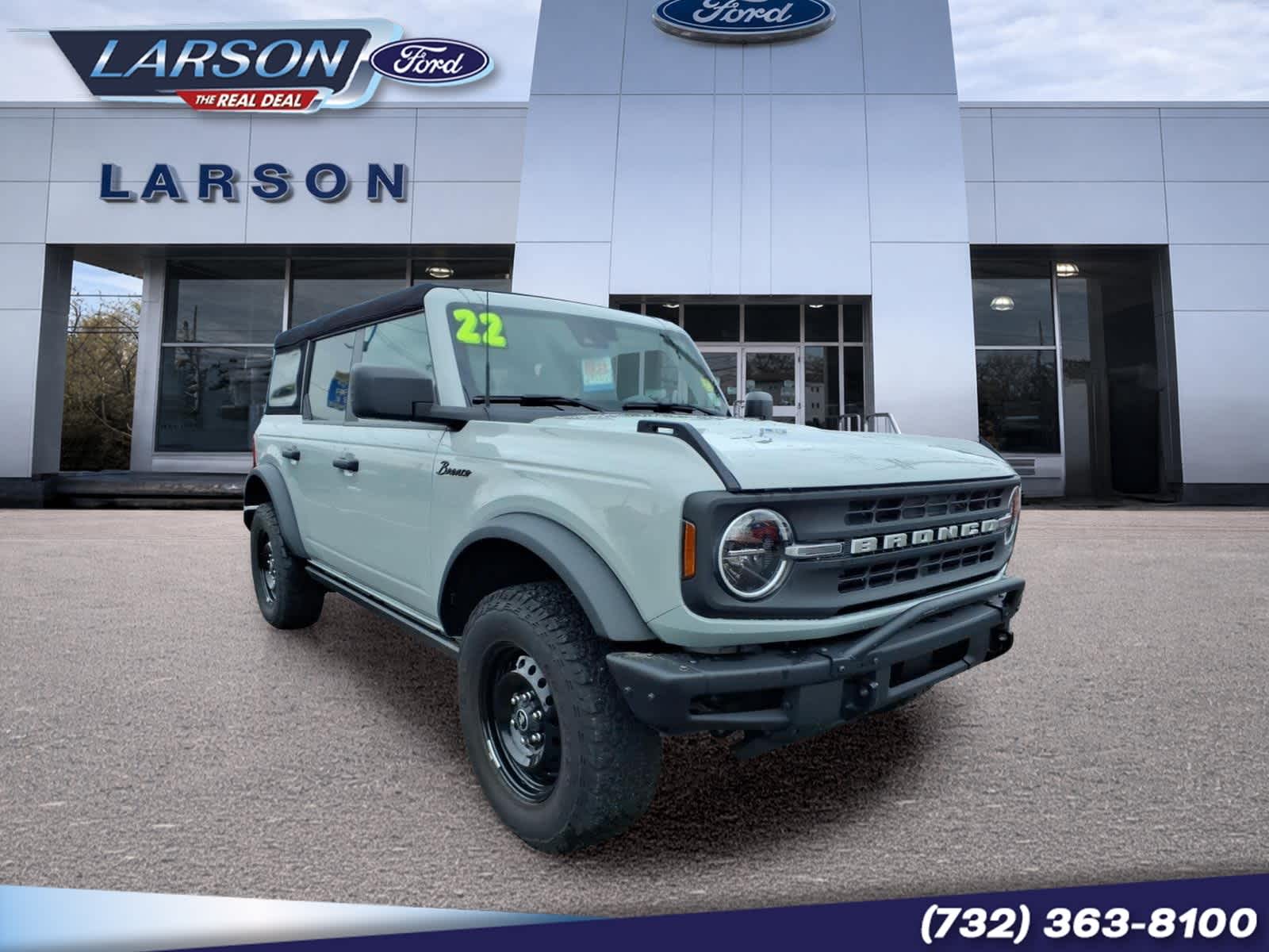 Cactus Gray 2022 Ford Bronco Black Diamond 4-Door 4WD SUV / Crossover Four-Wheel Drive Automatic