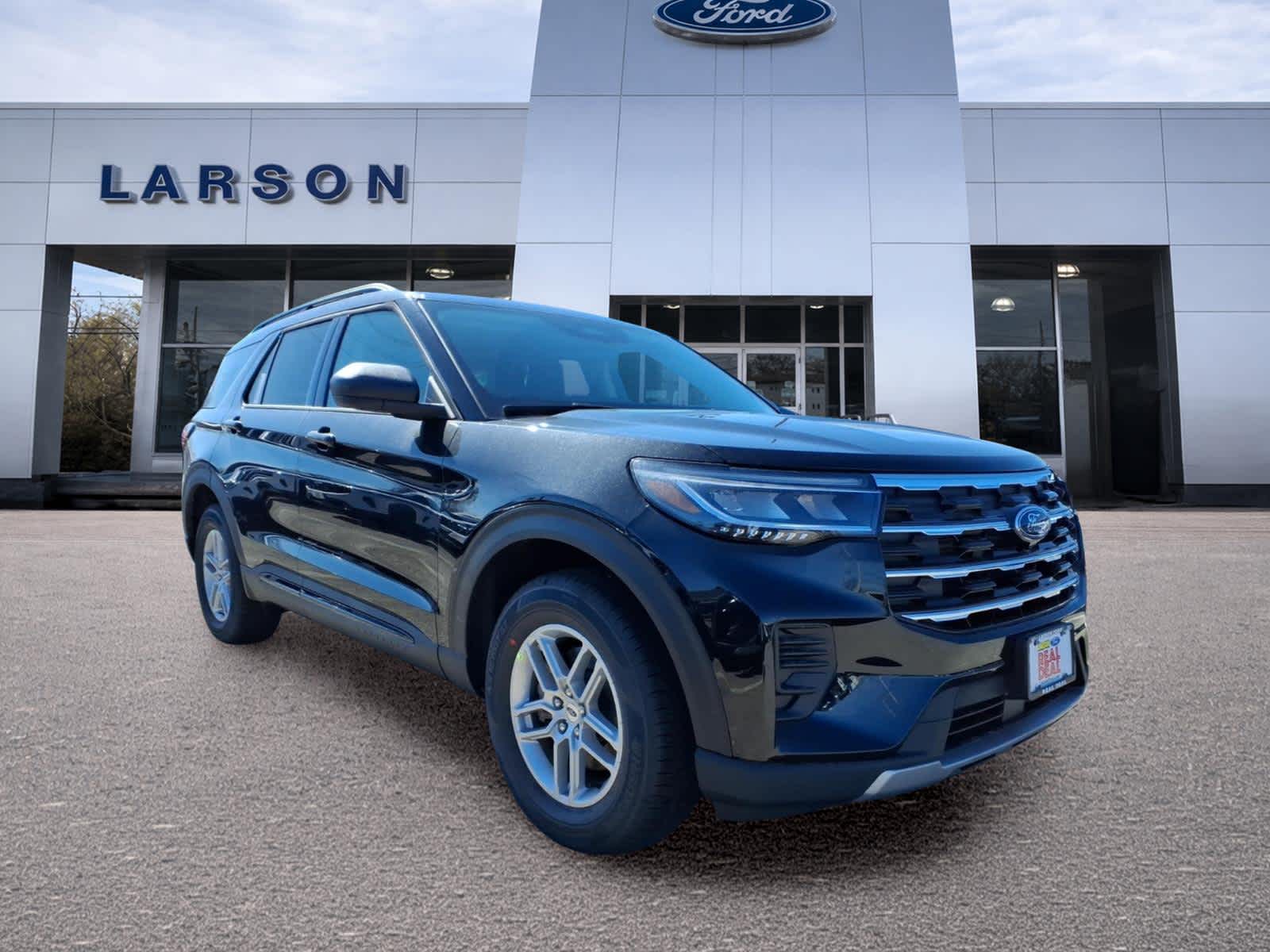 Agate Black Metallic 2026 Ford Explorer Active AWD SUV / Crossover All-Wheel Drive Automatic