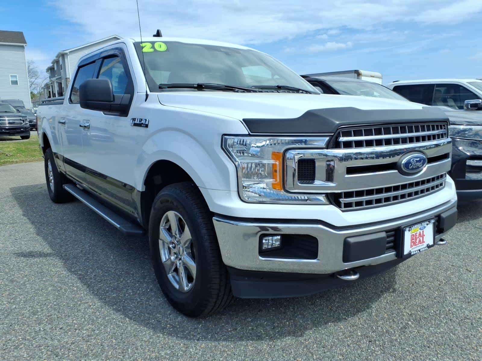 Oxford White/Magnetic 2020 Ford F-150 XLT SuperCrew LB 4WD Pickup Truck Four-Wheel Drive Automatic