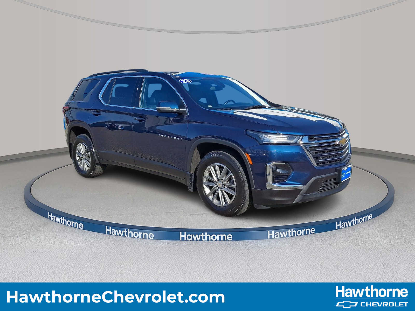 Northsky Blue Metallic 2023 Chevrolet Traverse LT Leather AWD SUV / Crossover Four-Wheel Drive 9-Speed Automatic