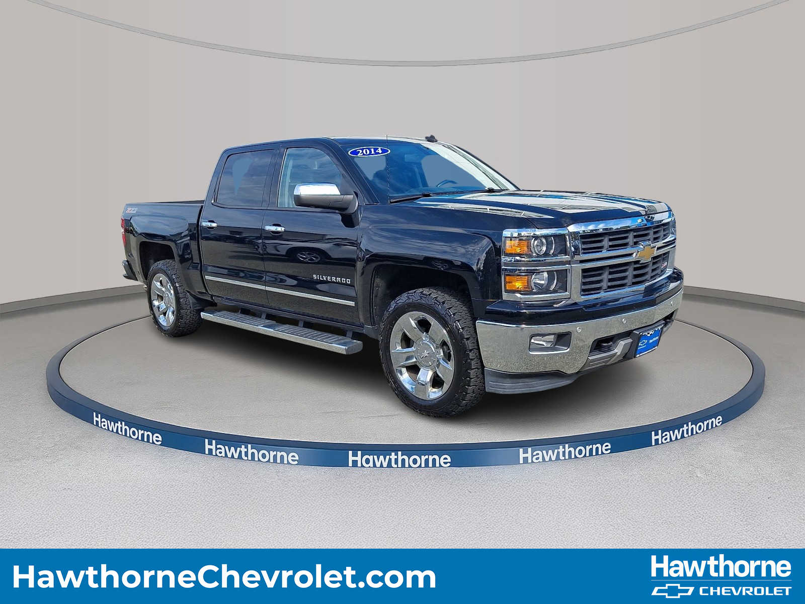 Black 2014 Chevrolet Silverado 1500 Pickup Truck Four-Wheel Drive 6-Speed Automatic