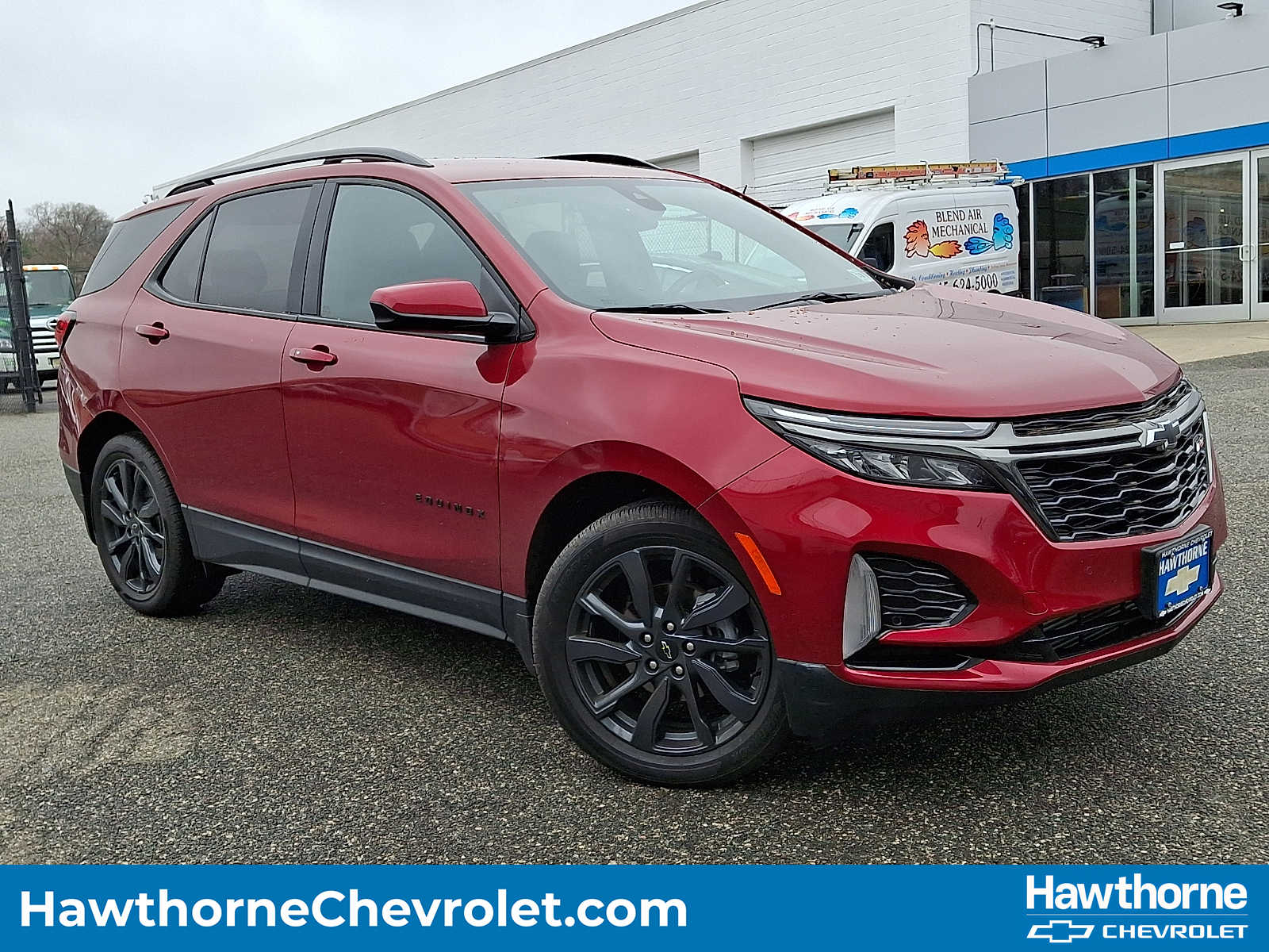 Radiant Red Tintcoat 2023 Chevrolet Equinox RS with 1RS AWD SUV / Crossover Four-Wheel Drive 6-Speed Automatic