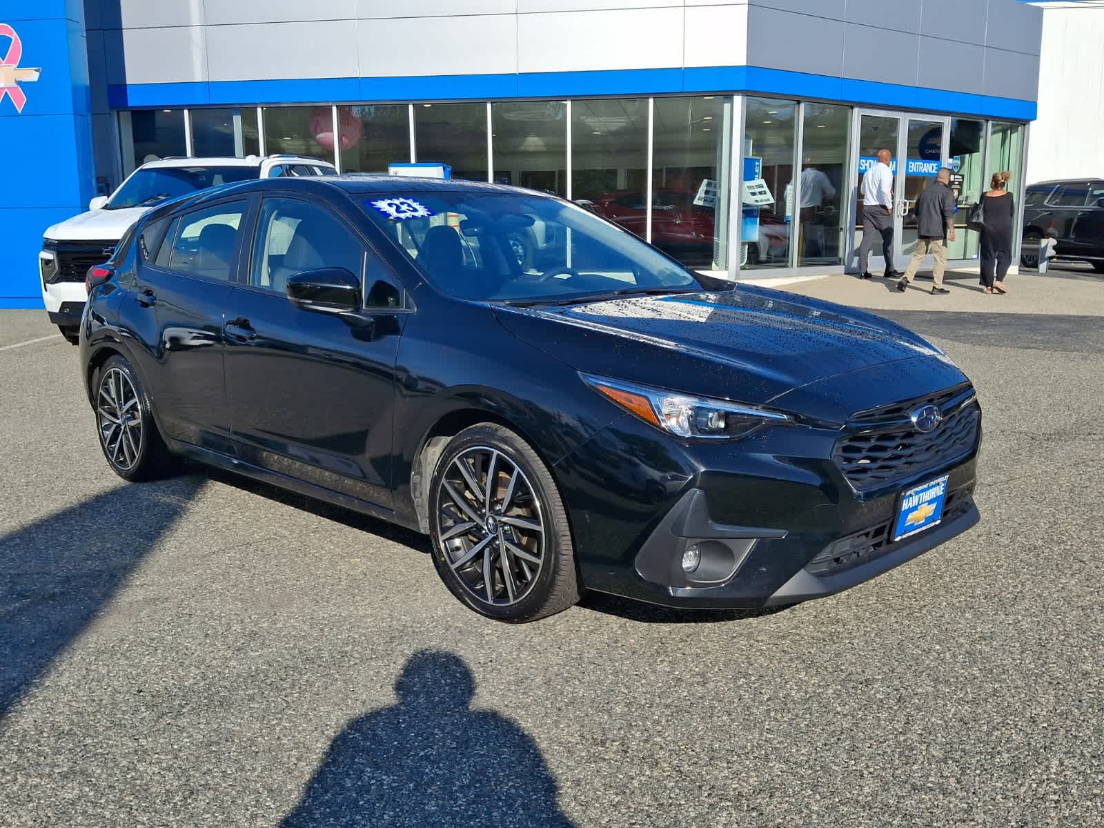 Crystal Black Silica 2024 Subaru Impreza Wagon All-Wheel Drive Continuously Variable Transmission