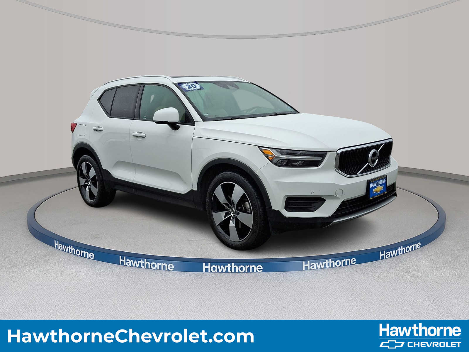 ICE WHITE 2020 Volvo XC40 T5 Momentum AWD SUV / Crossover All-Wheel Drive 8-Speed Automatic