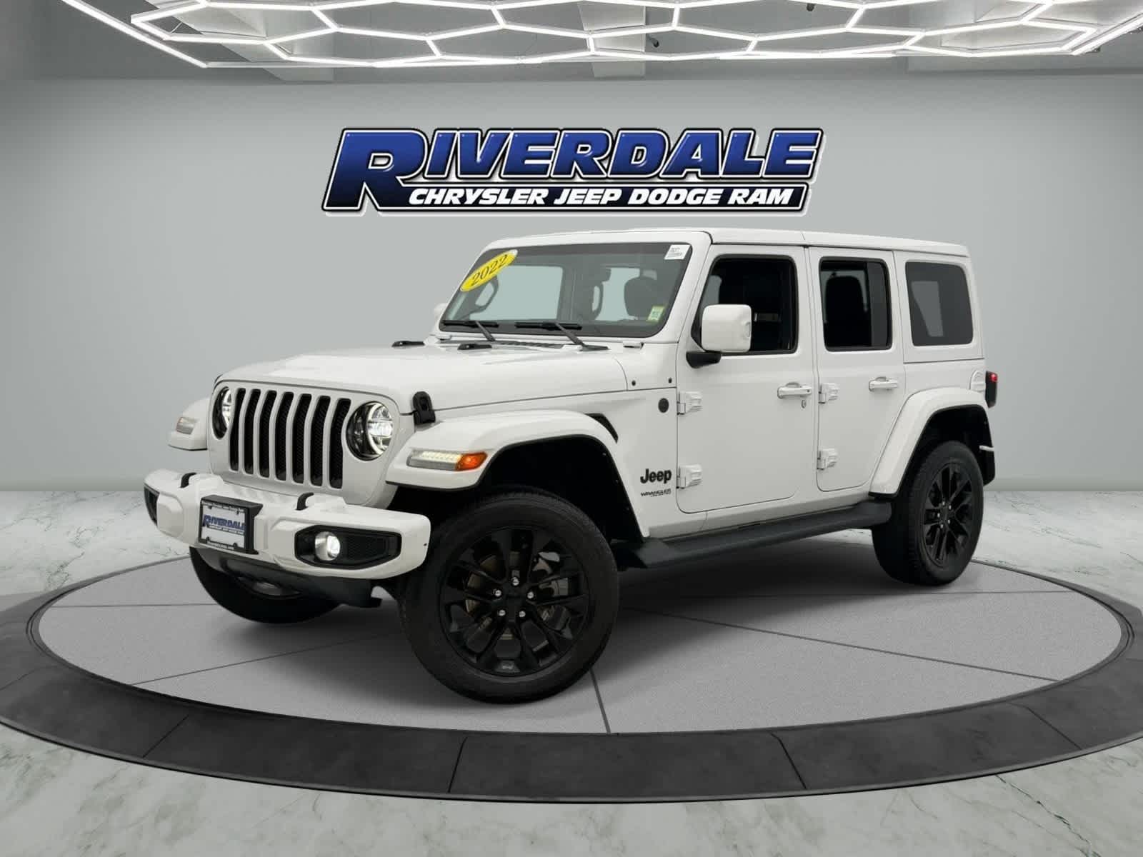 Bright White Clearcoat 2022 Jeep Wrangler Unlimited High Altitude 4WD SUV / Crossover Four-Wheel Drive 8-Speed Automatic
