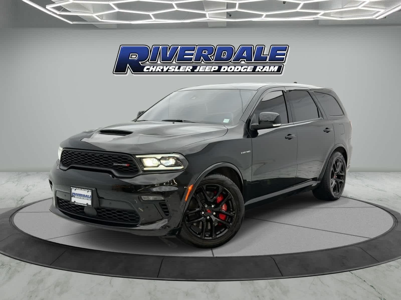 DB Black Clearcoat 2022 Dodge Durango R/T Plus AWD SUV / Crossover All-Wheel Drive 8-Speed Automatic