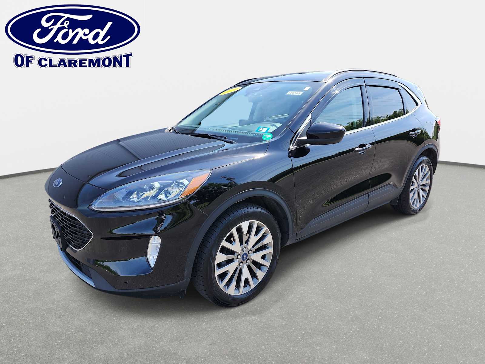 Agate Black 2022 Ford Escape Titanium AWD SUV / Crossover All-Wheel Drive 8-Speed Automatic