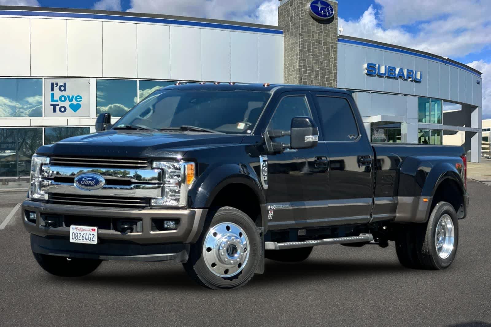 2017 Ford F-450 Super Duty King Ranch Crew Cab LB DRW 4WD Pickup Truck Four-Wheel Drive 6-Speed Automatic