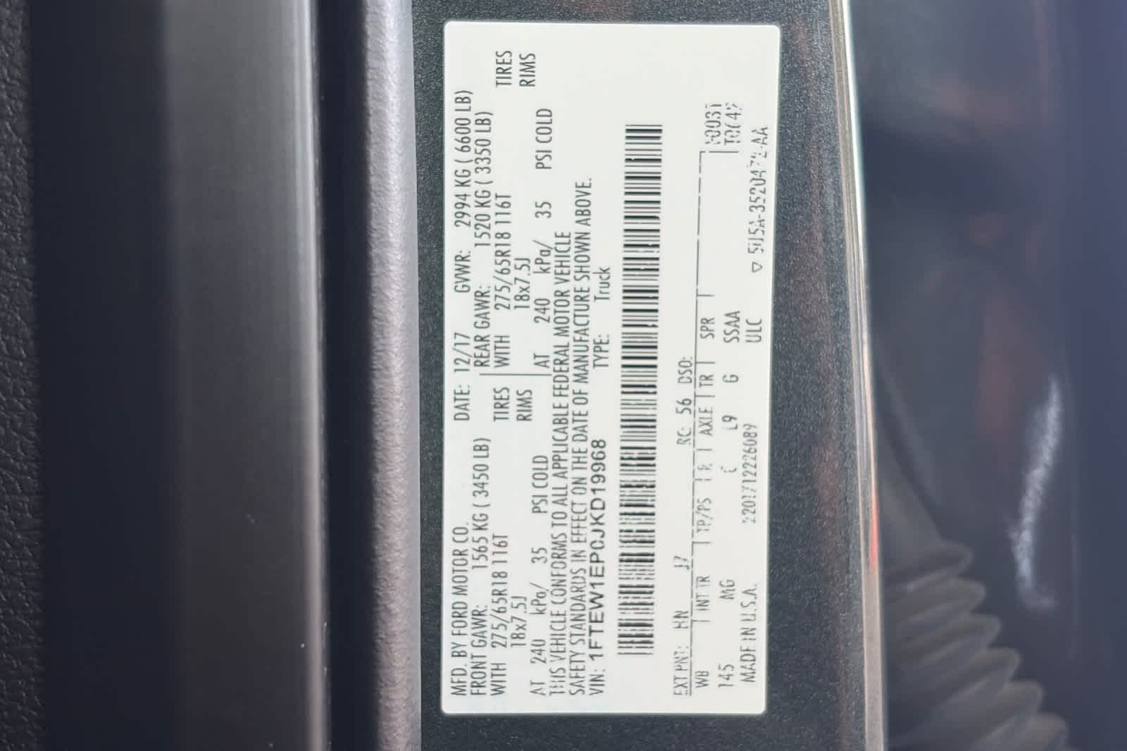 Used 2018 Ford F-150 Truck