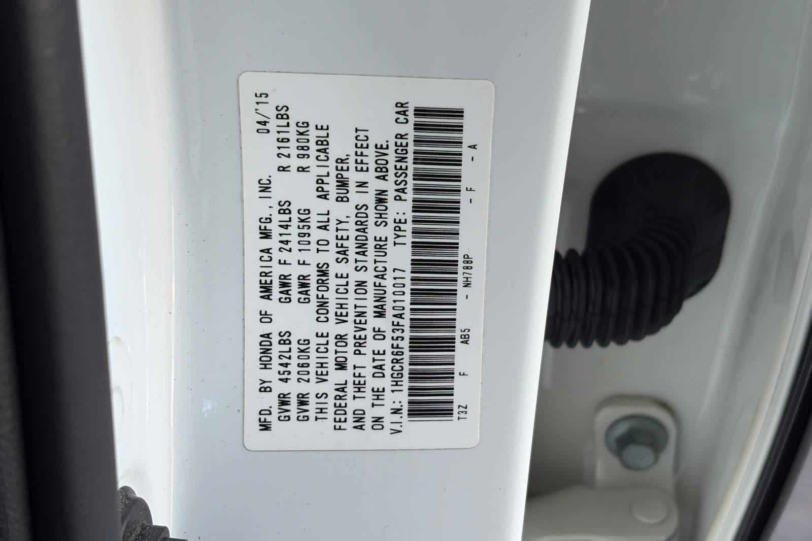 Used 2015 Honda Accord Hybrid Sedan