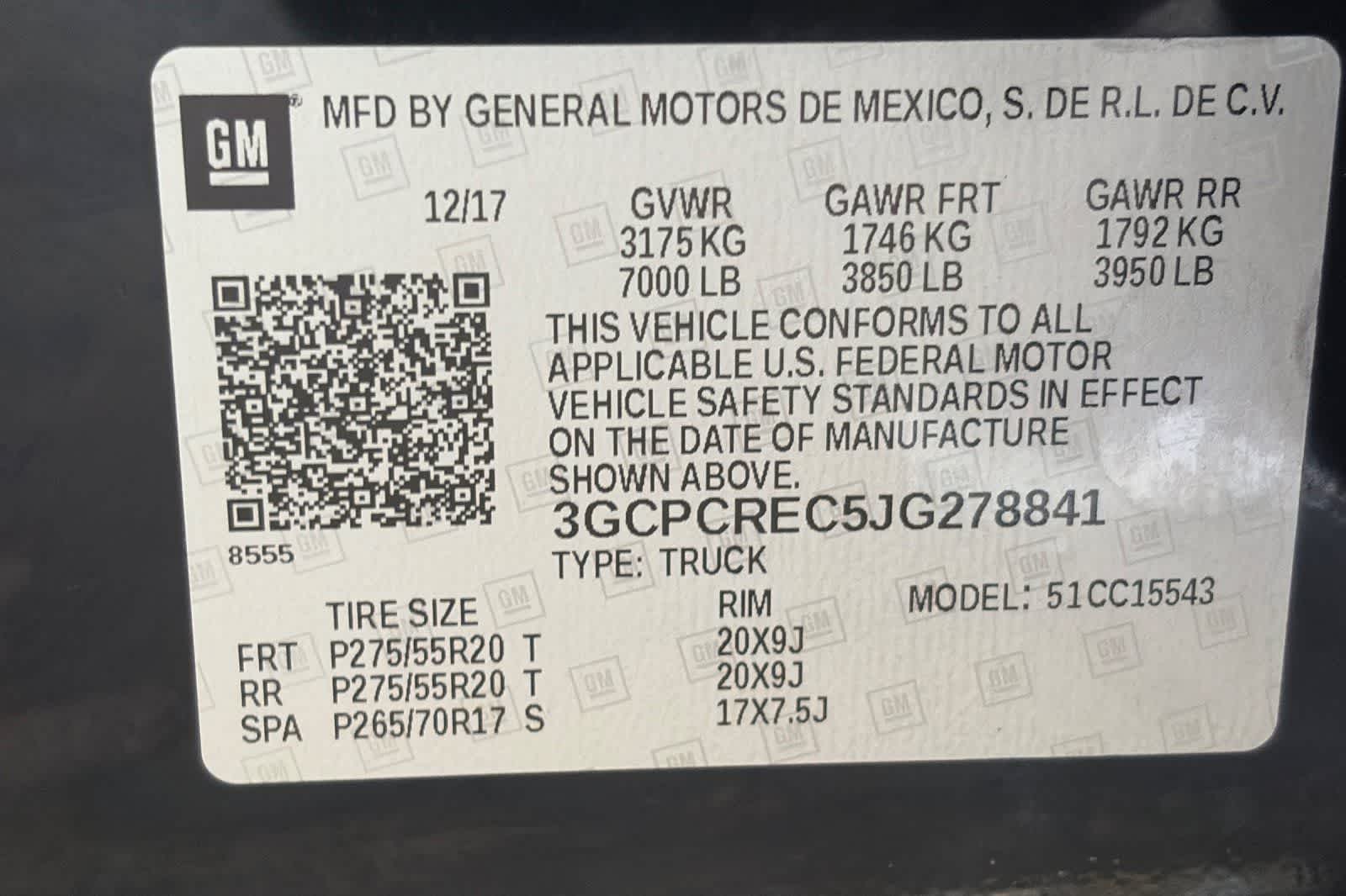 Used 2018 Chevrolet Silverado 1500 Truck