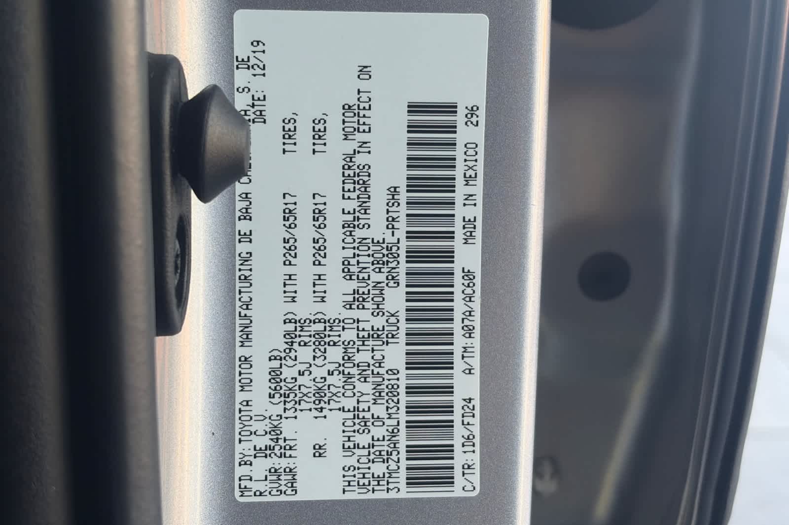 Used 2020 Toyota Tacoma Truck
