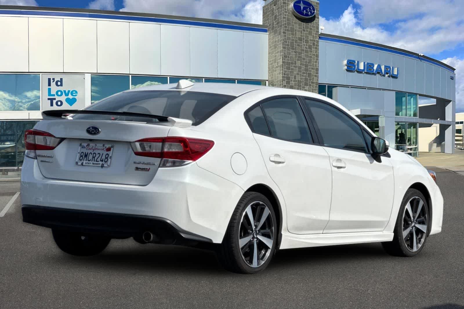 Used 2019 Subaru Impreza Sport with VIN 4S3GKAM62K3614272 for sale in Elk Grove, CA