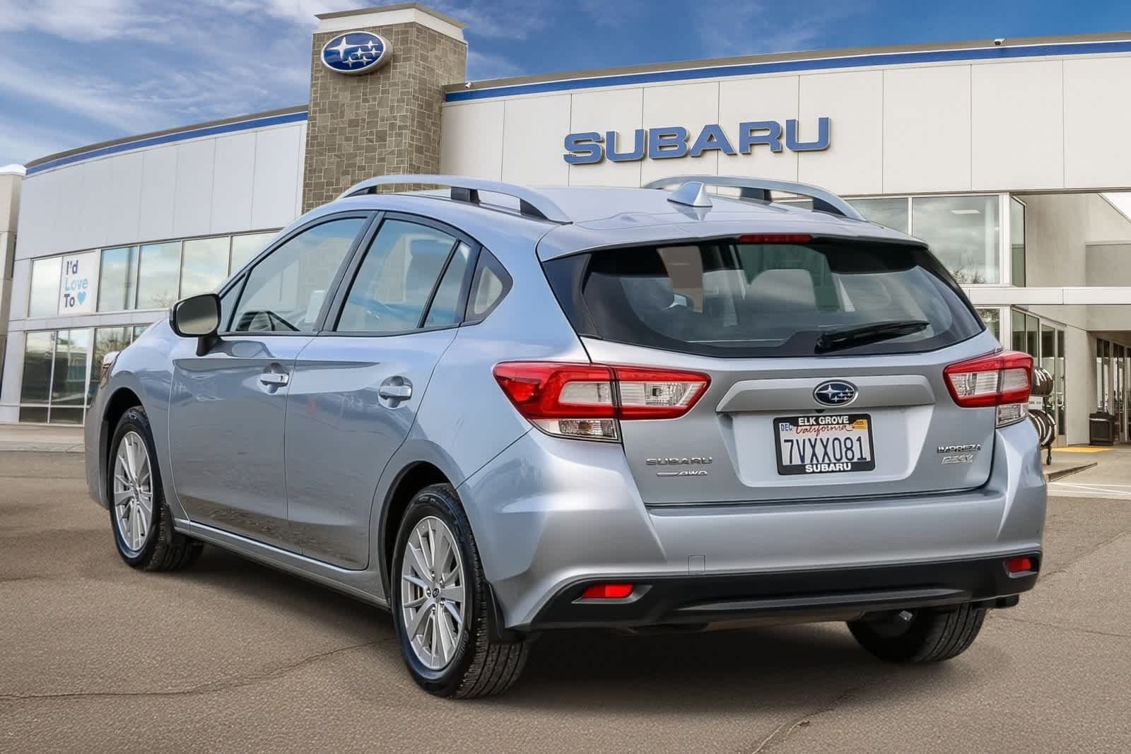 Used 2017 Subaru Impreza Premium with VIN 4S3GTAB6XH3701183 for sale in Elk Grove, CA