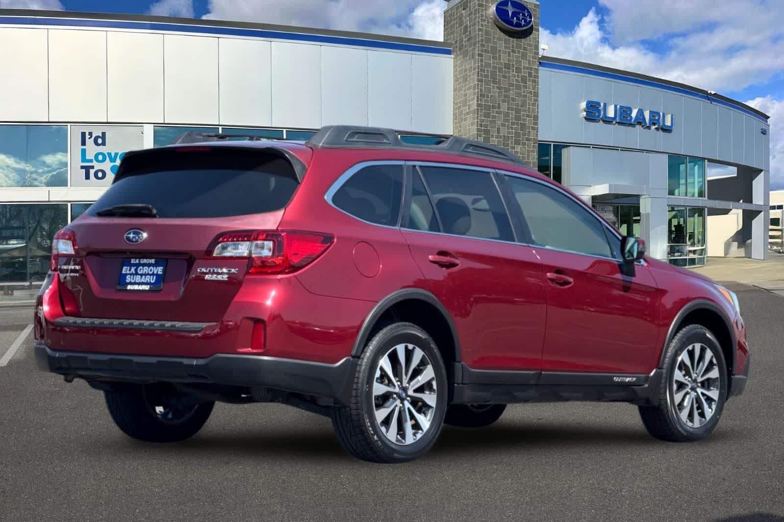 Used 2015 Subaru Outback Limited with VIN 4S4BSALC5F3243871 for sale in Elk Grove, CA