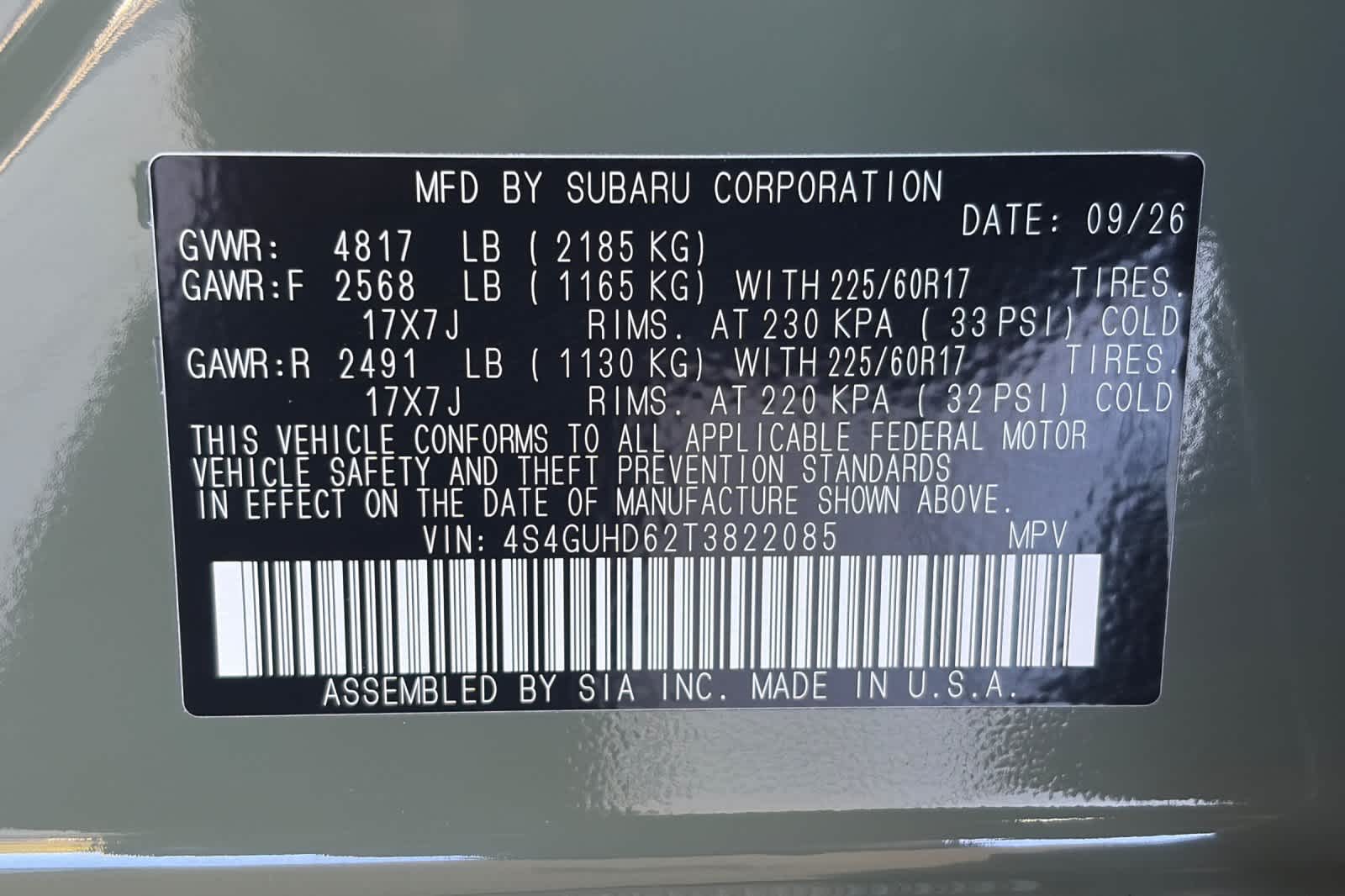 New 2026 Subaru Crosstrek SUV