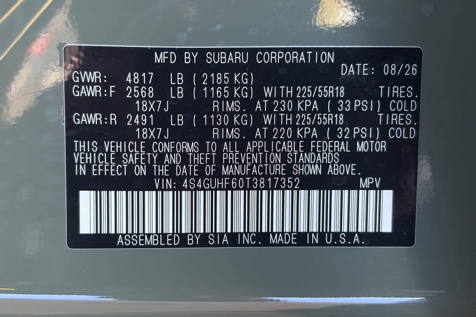 New 2026 Subaru Crosstrek SUV
