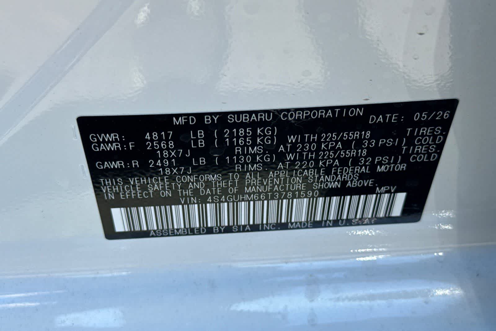 New 2026 Subaru Crosstrek SUV