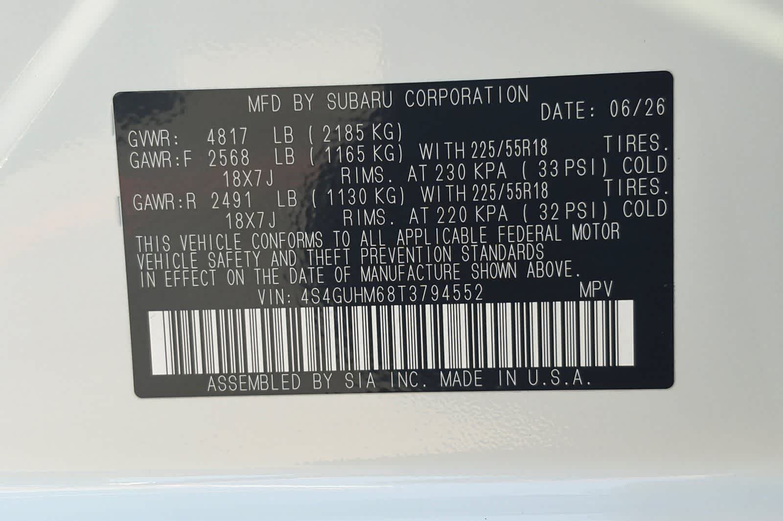 New 2026 Subaru Crosstrek SUV