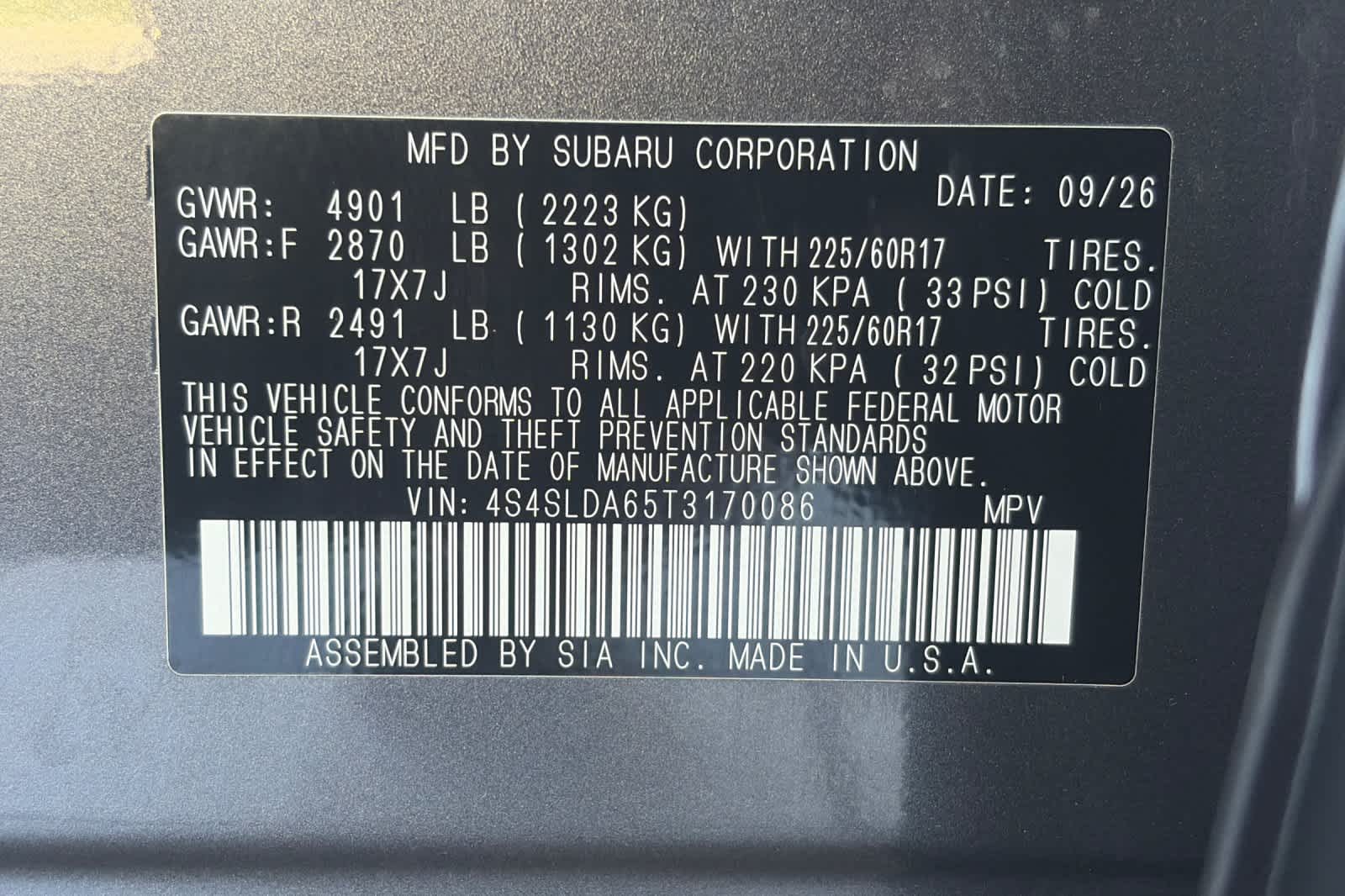 New 2026 Subaru Forester SUV