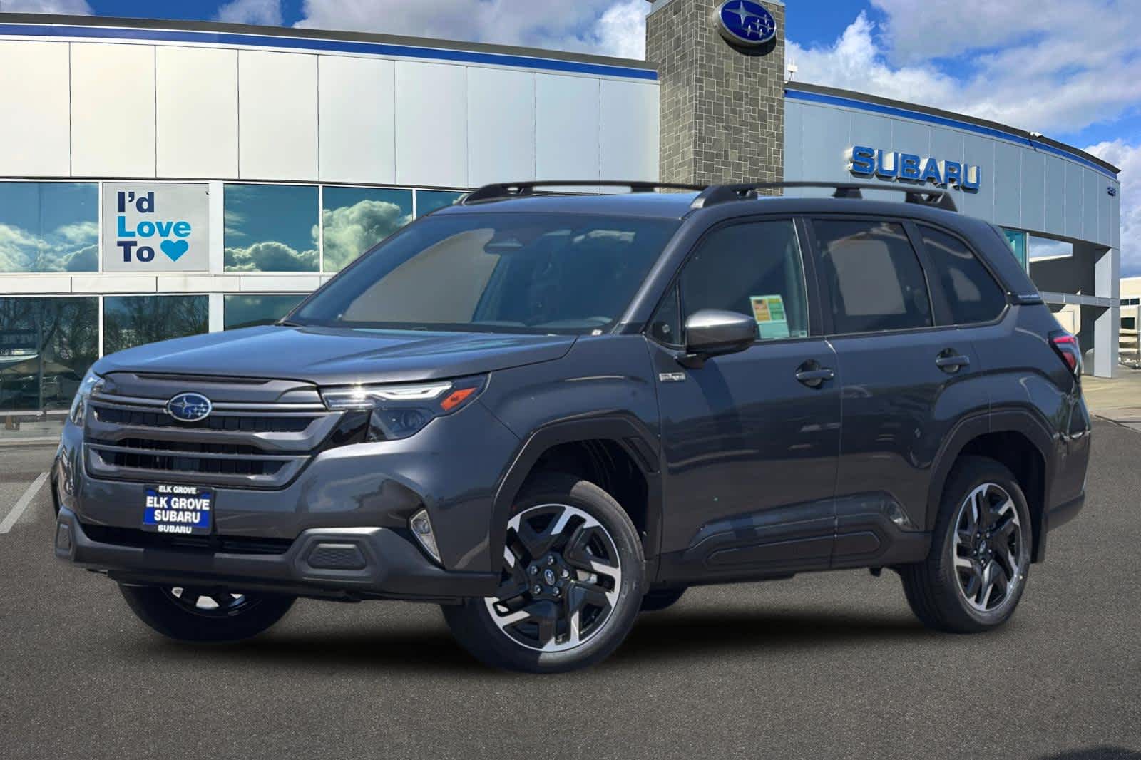 Gray 2026 Subaru Forester Hybrid Premium AWD SUV / Crossover All-Wheel Drive Continuously Variable Transmission